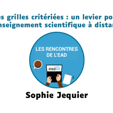 Les grilles critériées: un levier pour l’enseignement scientifique à distance