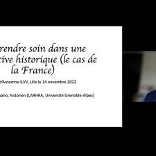 Séance conférence 1. L'organisation du prendre soin