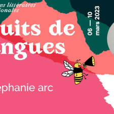 cran d'accueil festival Bruits de Langues 2023