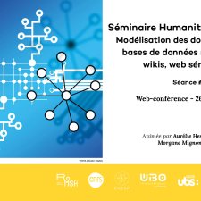 Séminaire HN 2023 #1 - Modélisation des données en SHS : bases de données relationnelles, wikis, web sémantique 