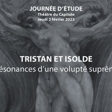 Extrait de la couverture du programme de la journée d'étude "Tristan et Isolde"