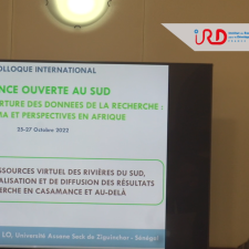 Colloque science ouverte Cotonou octobre 2022