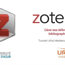 03 - Zotero - Gérer ses références bibliographiques