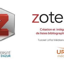 06 - Zotero - Création de listes bibliographiques