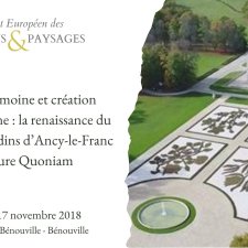 Conférence Entre patrimoine et création contemporaine : la renaissance du parc et des jardins d’Ancy-le-Franc