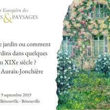 Conférence La maison et le jardin ou comment habiter les jardins dans quelques romans du XIXe siècle ?