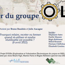 « Pourquoi refaire, recréer ou fermer quand ré-utiliser et rendre réutilisable est possible ? » (avril 2022)