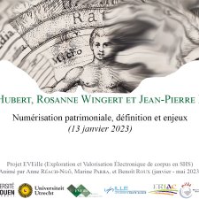 « Numérisation patrimoniale, définition et enjeux » (janvier 2023)