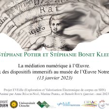 « La médiation numérique à l’Œuvre. Enjeux des dispositifs immersifs au musée de l’Œuvre Notre-Dame »