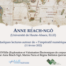 « Quelques lectures autour de "l’impératif numérique" » (février 2022) Anne Reach Ngo