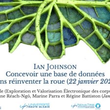 Ian Johnson, « Concevoir et collaborer sur des bases de données sans réinventer la roue » (janvier 2021)