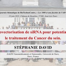 Titre de la présentation de Stéphanie David