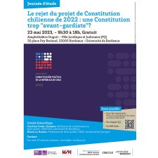 Le rejet du projet de Constitution chilienne de 2022 : une Constitution trop “avant-gardiste”?