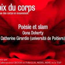 Visioconférence de Oona Doherty - Entretien avec Catherine Girardin (université de Poitiers)