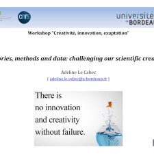 Theories, methods and data: challenging our scientific creativity