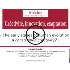 The early stages of human evolution: A constrained creativity