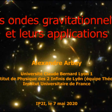 Les ondes gravitationnelles et leurs applications