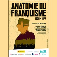 Affiche du colloque "Anatomie du franquisme 1936-1977"