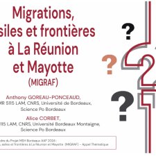 Migrations, asiles et frontières à La Réunion et Mayotte – MIGRAF