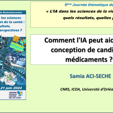 page titre de l'exposé et nom de l'auteur