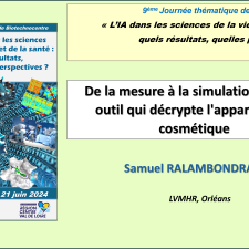 page titre de l'exposé et nom de l'auteur