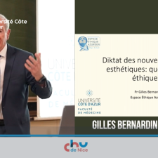 Conférence nouveaux canons esthétiques enjeux éthiques
