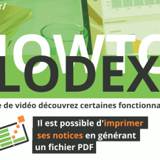 Lodex : générer des notices en PDF