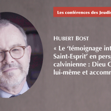 Carton de la conférence d'Hubert Bost sur l'assentiement