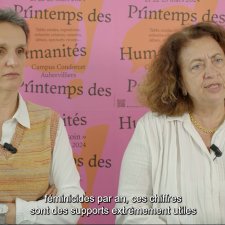 Ghada Hatem et Séverine Mathieu