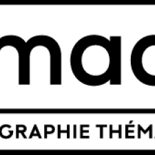 Logotype de Magrit, version noire, avec cartouche indiquant "cartographie thématique".