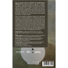 À partir d’enquêtes qualitatives, ce livre apporte un éclairage inédit sur le vécu des enfants et des jeunes dans ces « petits coins » de l’école et ce qu’il s’y joue, notamment en termes de relation adultes/enfants, de construction d’un rapport à soi, aux autres et de genre.