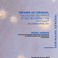 Affiche seminaire Muriel Darmon Mai 2024, Mesopolhis 