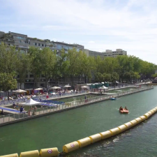 miniature bassin de la Vilette