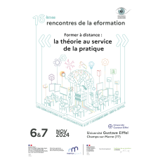 Affiche des Rencontres de la eformation 2024.