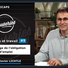Causeries Handicaps - Handicaps et travail #5 - Le pilotage de l'obligation d'emploi