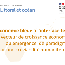 L’économie bleue à l’interface terre-mer