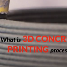 What is 3D concrete printing, about ?