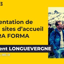 Photo représentant Laurent Longuevergne sur le terrain du Lautaret