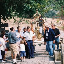 Procession fête de la Madone