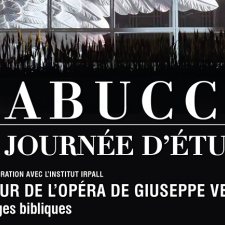 Extrait de l'affiche de la journée d'étude Nabucco