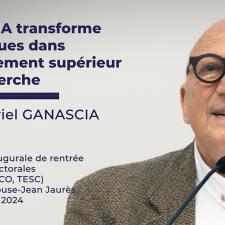 Conférence "En quoi l’IA transforme les pratiques dans l’enseignement supérieur et la recherche"