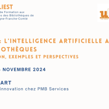 vignette Cycle IA : l'Intelligence artificielle appliquée aux bibliothèques - présentation, exemples et perspectives