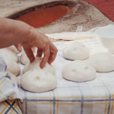 Making bread dough