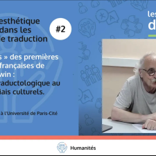 thique et esthétique de l’erreur dans les pratiques de traduction #2 Les « erreurs » des premières traductions françaises de Charles Darwin 