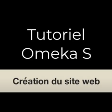 Création du site web