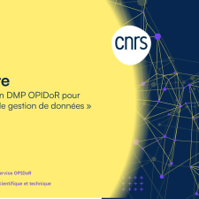 Prendre en main DMP OPIDoR pour créer votre plan de gestion de données