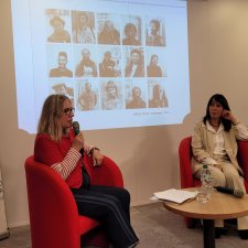 photo des deux conférencières