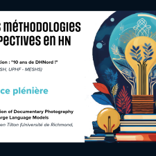 Acteurs, méthodologies et perspectives en humanités numériques. Conférence plénière