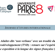 exposition à la langue des signes française