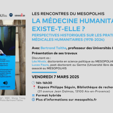 Affiche conference Bertrand Taithe
